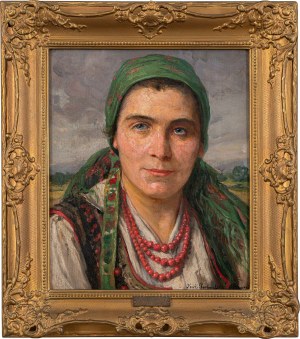 Kazimierz POCHWALSKI (1855 - 1940), Krakowianka, 1922
