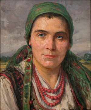 Kazimierz POCHWALSKI (1855 - 1940), Krakowianka, 1922