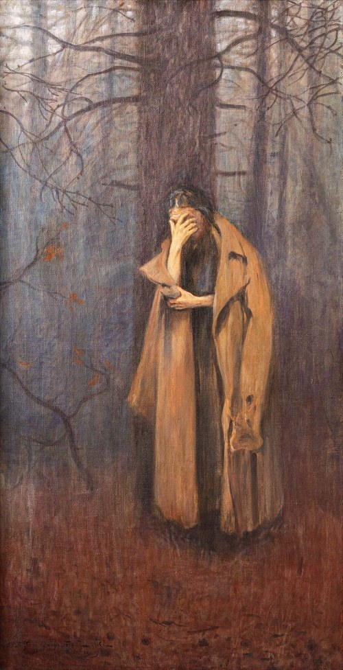 Stanisław Ignacy Poraj FABIJAŃSKI (1865 - 1947), Melancholia, 1929