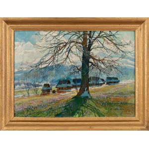 Leszek STAŃKO (1925 - 2011), Na Pardołówce pod lipą, 1979