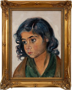 Leon LEWKOWICZ (1888 - 1950), Portret dziewczynki