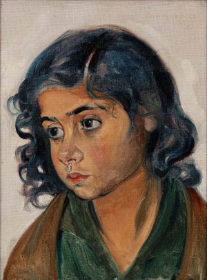 Leon LEWKOWICZ (1888 - 1950), Portret dziewczynki