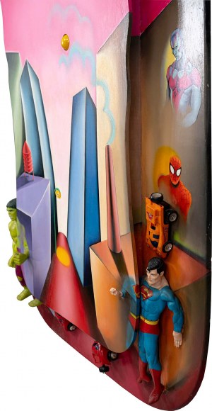 Shalom Tomas NEUMAN (ur. 1947), Ikon Sandwich, z cyklu: Toxic Paradise, 1991