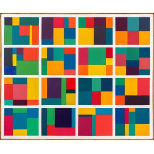Jan PAMULA (1944 - 2022), Color collections (chromatic) 1976 / III, 1976