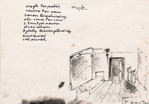Tadeusz KANTOR (1915 - 1990), Pokój - Hucisko