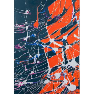 Barbara WRONISZEWSKA (nata nel 1956), Flussi IX, dalla serie: Organics, 2024