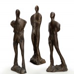 Adam MYJAK (1947 - 2025), Trzy rzeźby, z cyklu: Figury, 1982