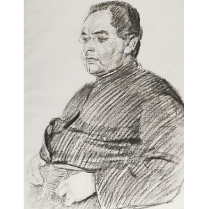 Józef MEHOFFER (1869 -1946), Portret mężczyzny