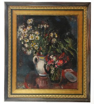 Rajmund KANELBA (1897-1960), Wazony z kwiatami, 1934