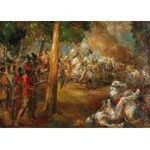 Władysław JAHL (1886-1953), Batalia - scena historyczna
