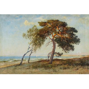 Julius WENTSCHER (1842-1918), Widok na morze, 1911