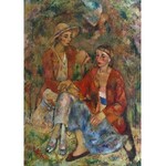 Jerzy FEDKOWICZ (1891-1959), Kobiety w ogrodzie