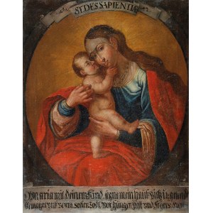 Malarz nieokreślony, XVII w., Madonna z Dzieciątkiem