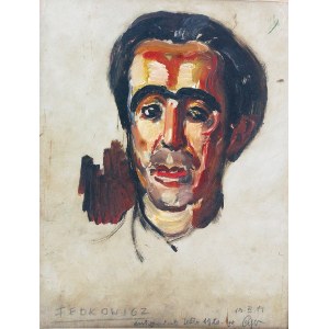 Jerzy FEDKOWICZ (1891-1959), Autoportret, ok. 1920