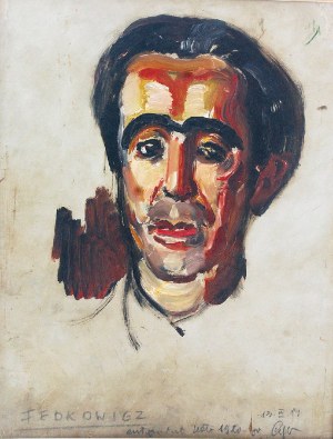 Jerzy FEDKOWICZ (1891-1959), Autoportret, ok. 1920