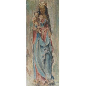 Jan RASZKA (1871-1945), Madonna z Dzieciątkiem