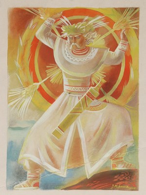 Jan Marcin SZANCER (1902-1973), Bóstwo słowiańskie, 1940