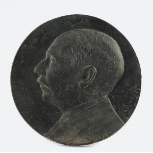 Antoni MADEYSKI (1862-1939), Medalion portretowy Jana Albina barona Goetza-Okocimskiego (1864-1931)