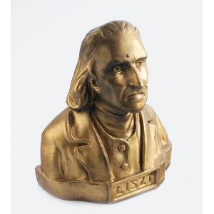 AUTOR NIEOKREŚLONY, Popiersie Franciszka Liszta (1811-1886)