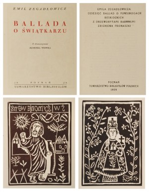 Emil ZEGADŁOWICZ (1888-1941), Jędrzej Wawro (1864-1937), Ballada o świątkarzu