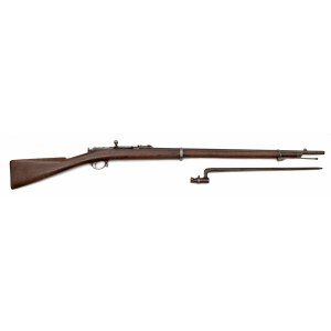 Pěchotní puška M 1870, Berdan II s bajonetem