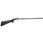 Folding percussion poaching rifle
