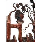 Fragment sicilského svatebního vozíku