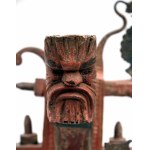 Fragment sicilského svatebního vozíku
