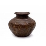 Wrought iron vase