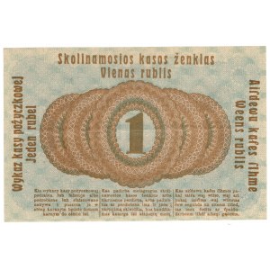 Poznań, 1 rubel 1916