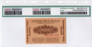 Kaunas, 1/2 mark 1918, series B
