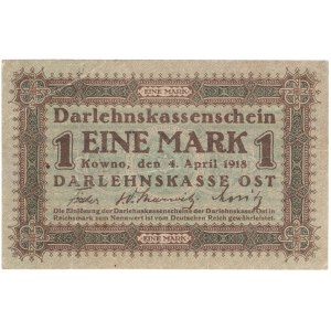 Kowno, 1 marka 1918, seria B