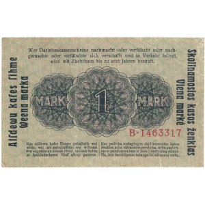 Kowno, 1 marka 1918, seria B