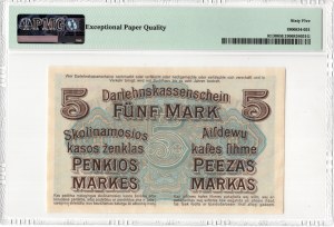 Kaunas, 5 marks 1918, series D