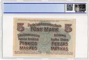 Kaunas, 5 marks 1918, series C