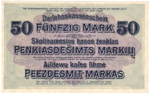 Kaunas, 50 marks 1918, series C