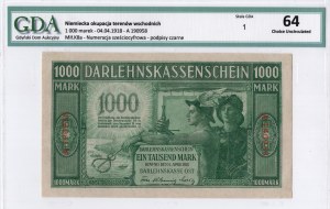 Kaunas, 1000 marks 1918 - 6 figures