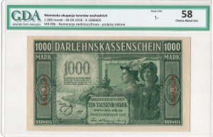 Kaunas, 1000 marks 1918 - 7 figures