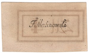 Kosciuszko Insurrection, 4 Polish zlotys 4.09.1794, series (1)(K)