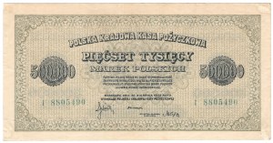 500,000 Polish marks 1923, series I