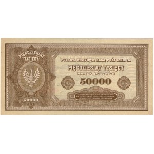 50 000 marek polskich 1922, seria F