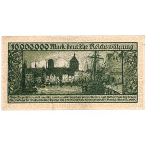Gdańsk, 10 milionów marek 1923