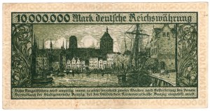 Gdansk, 10 million marks 1923
