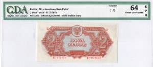2 gold 1944, BT series, OBVIOUS.