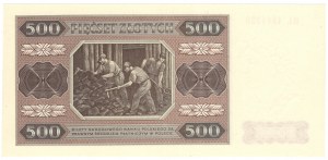 500 zloty 1948, BL series