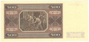 500 zloty 1948, CA series