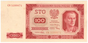 100 zloty 1948, CM series - Lucow collection