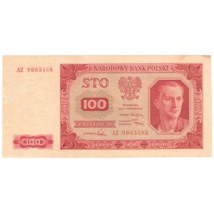 100 złotych 1948, seria AZ