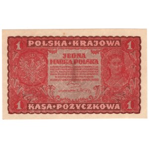 1 marka polska 1919, I Serja KH
