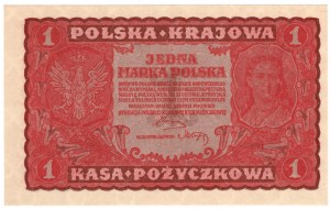 1 Polish mark 1919, 1st Series AJ